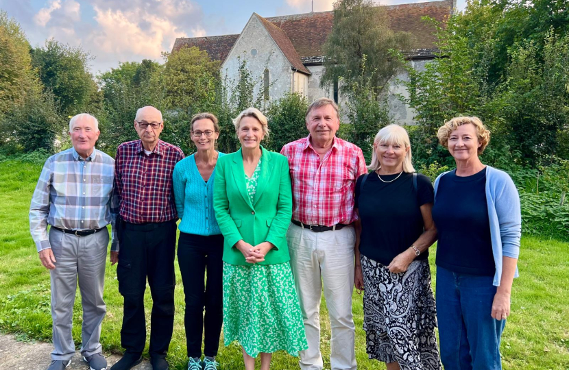 Alison Griffiths MP with Clymping Parish Councillors