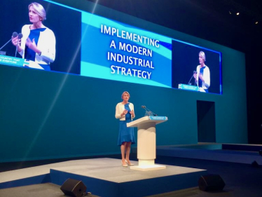Speaking on Modern Industrial Strategy at Conservative Party Conference 2017