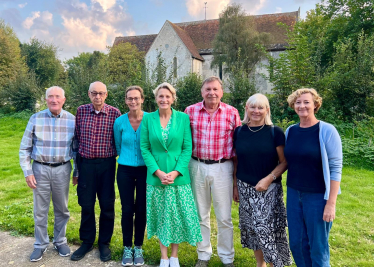 Alison Griffiths MP with Clymping Parish Councillors