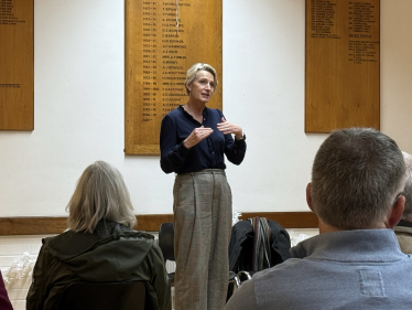 Alison Griffiths MP at the Flood Avoidance Community Taskforce public meeting